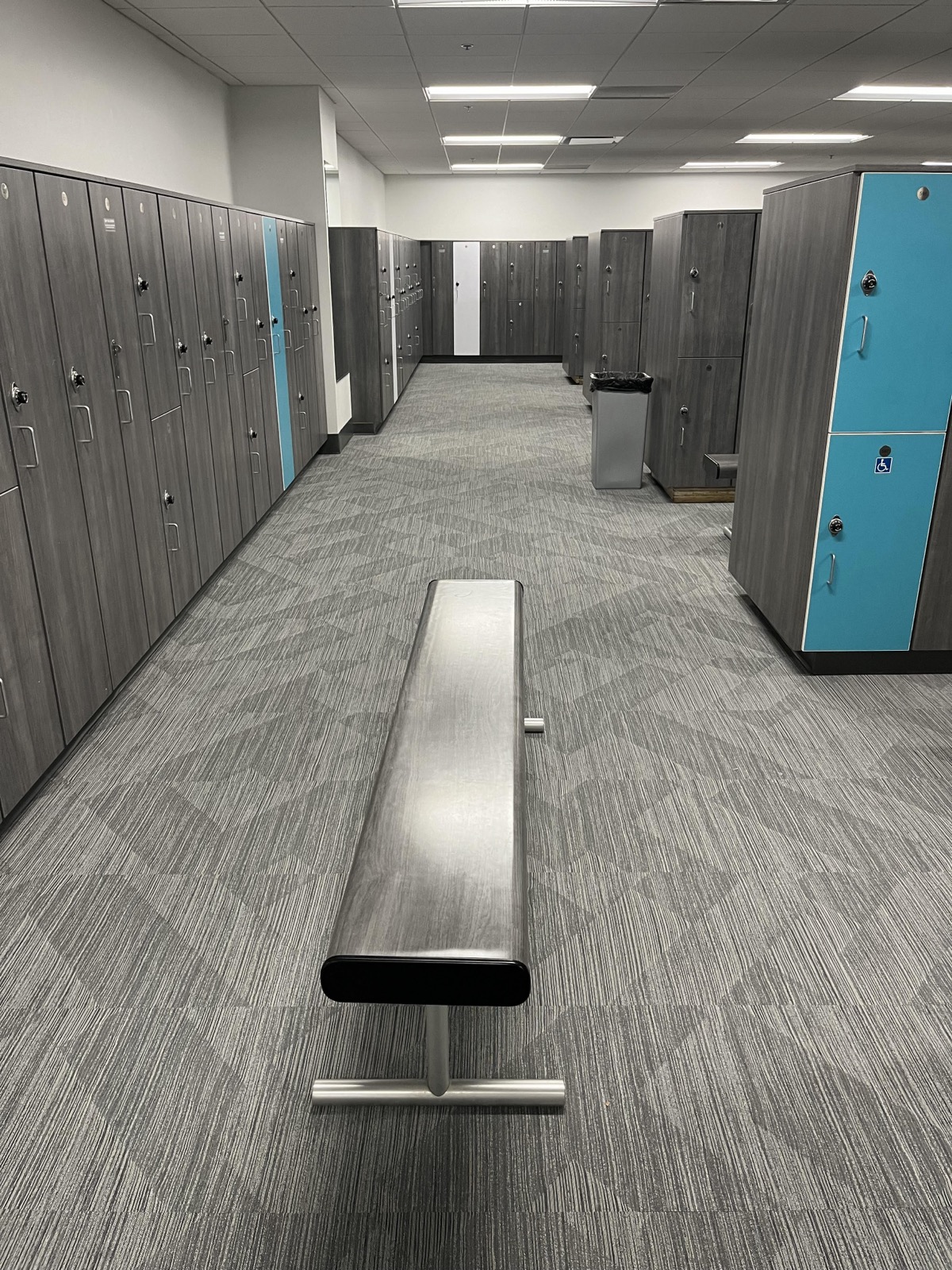 Dowd YMCA locker room renovation — fourth view